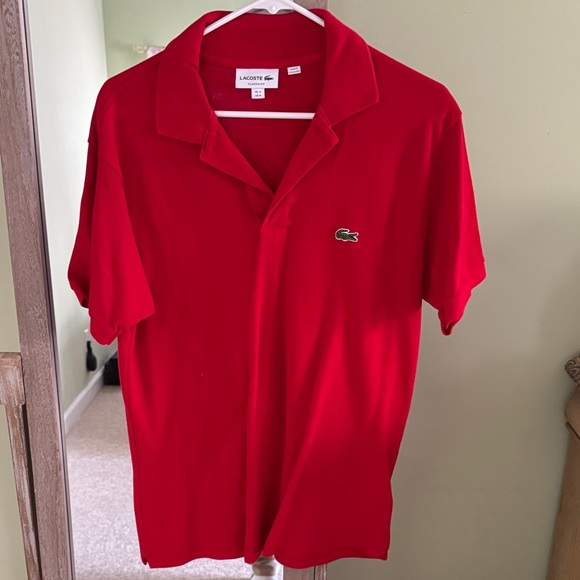 Lacoste Other - Lacoste Vibrant Red Polo Shirt